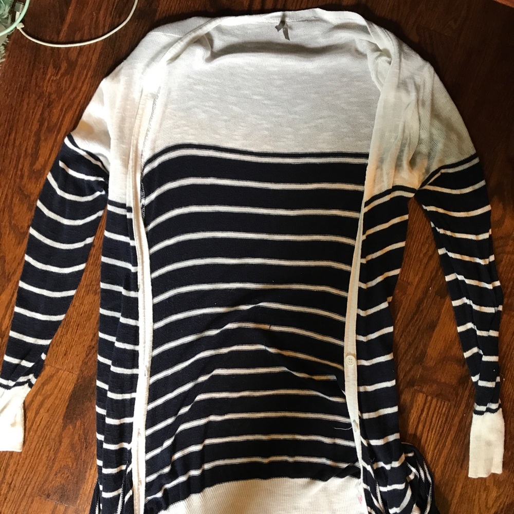 Open sweater
